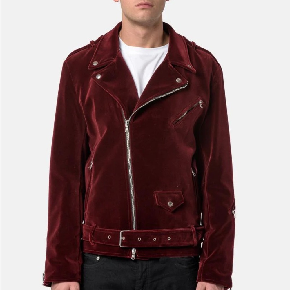 Men Velvet Jacket Size 54/ Large